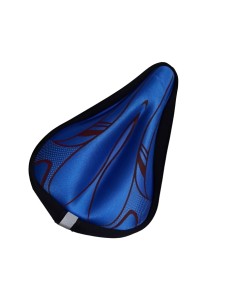 Couvre selle VTT Gel 260 x160 mm bleu