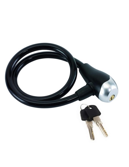 Câble Antivol 120cm avec 2 Clé
