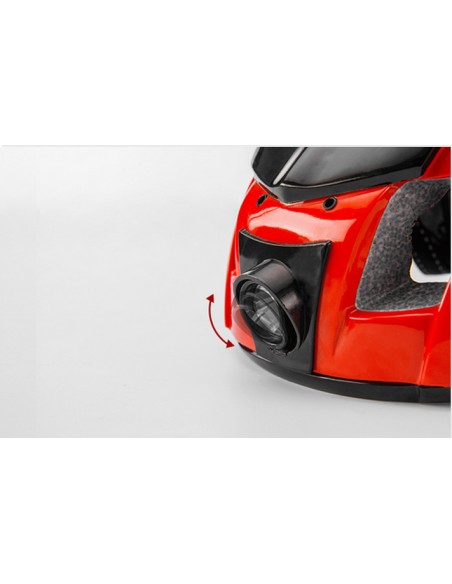 Rockbros casque YXE009 avec éclairage avant et arrière