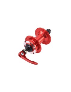 Moyeu avant VTT 32 rayons en aluminium rouge