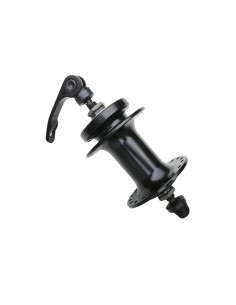 Moyeu avant VTT noir