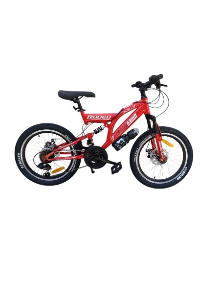 Vélo enfant Rodeo Black Dawn 20 pouces rouge