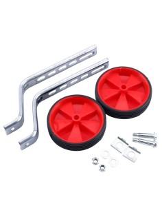 Stabilisateurs pour vélo enfant 16-18 " rouge