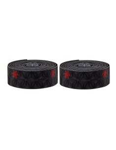 Ruban de cintre super sticky kush star fade noir et rouge