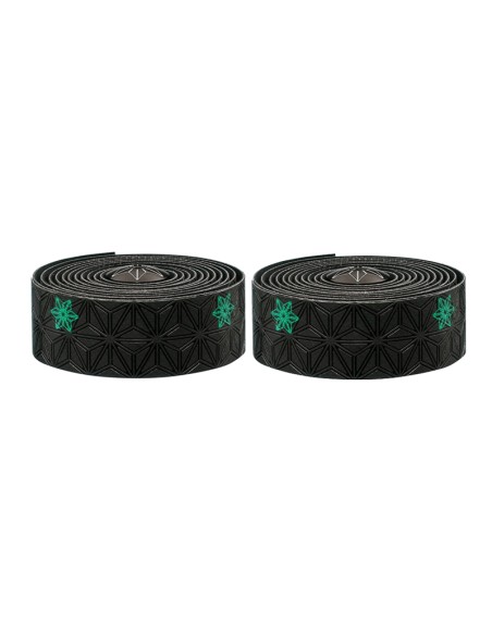 Ruban de cintre super sticky kush star fade noir et vert