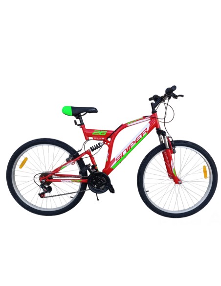 VTT prado sniper 18 vitesse 26 Pouces Rouge