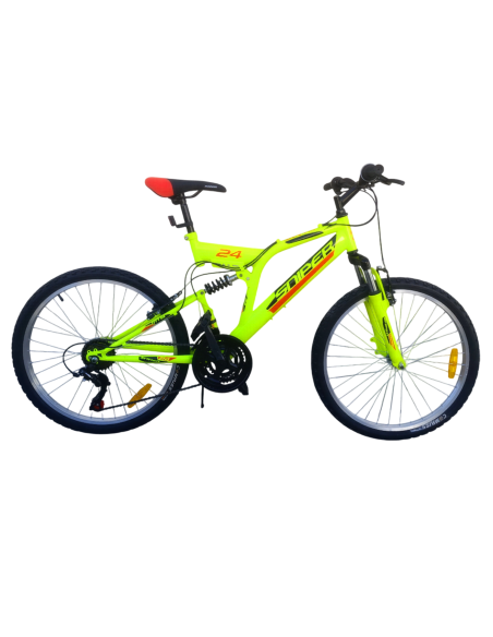 VTT prado sniper 18 vitesse 24 Pouces vert