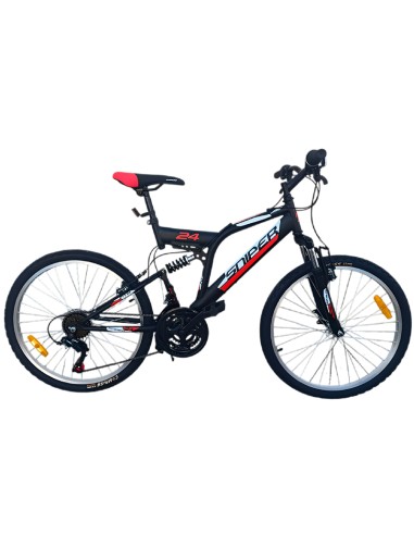 VTT prado sniper 18 vitesse 24 Pouces noir