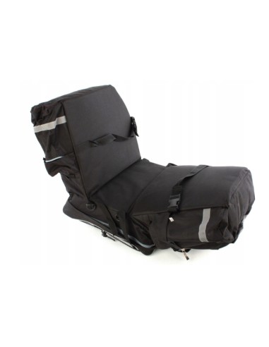 Sacoche de vélo pour porte bagage avec housse...