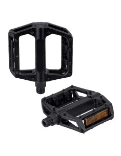 HongShang Paire pédales de vélo 94 x 87 en aluminium Noir