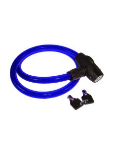Antivol pour motor et vélo bleu