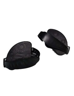 MV-TEK Pédales MPboard en nylon noir Filetage 1/2'' - 12mm