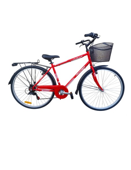 Vélo de ville Rodeo trekking Rouge