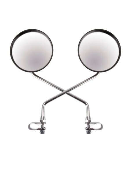 Paire de rétroviseurs motos et vélo 360 degrés